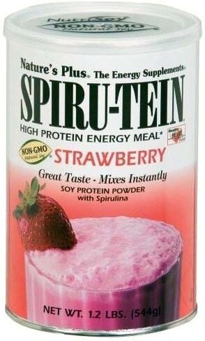 NaturesPlus Spiru-Tein Strawberry Meringade 454gr 454 gr