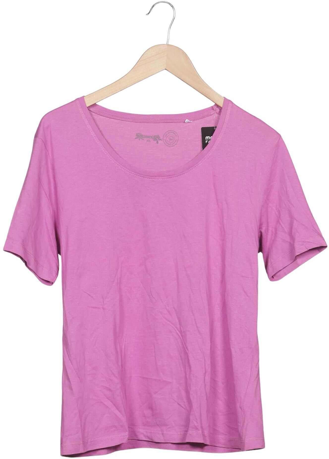 Designers Remix Damen T-Shirt, Pink, Gr. Xxl, Baumwolle - Second Hand