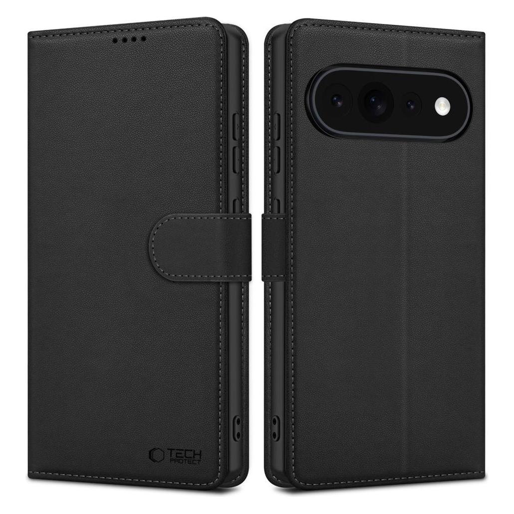 Tech-Protect Lederhülle Google Pixel 11 / 11 Pro Matte Schwarz (Google Pixel 11, Google Pixel 11 Pro) (72788157)