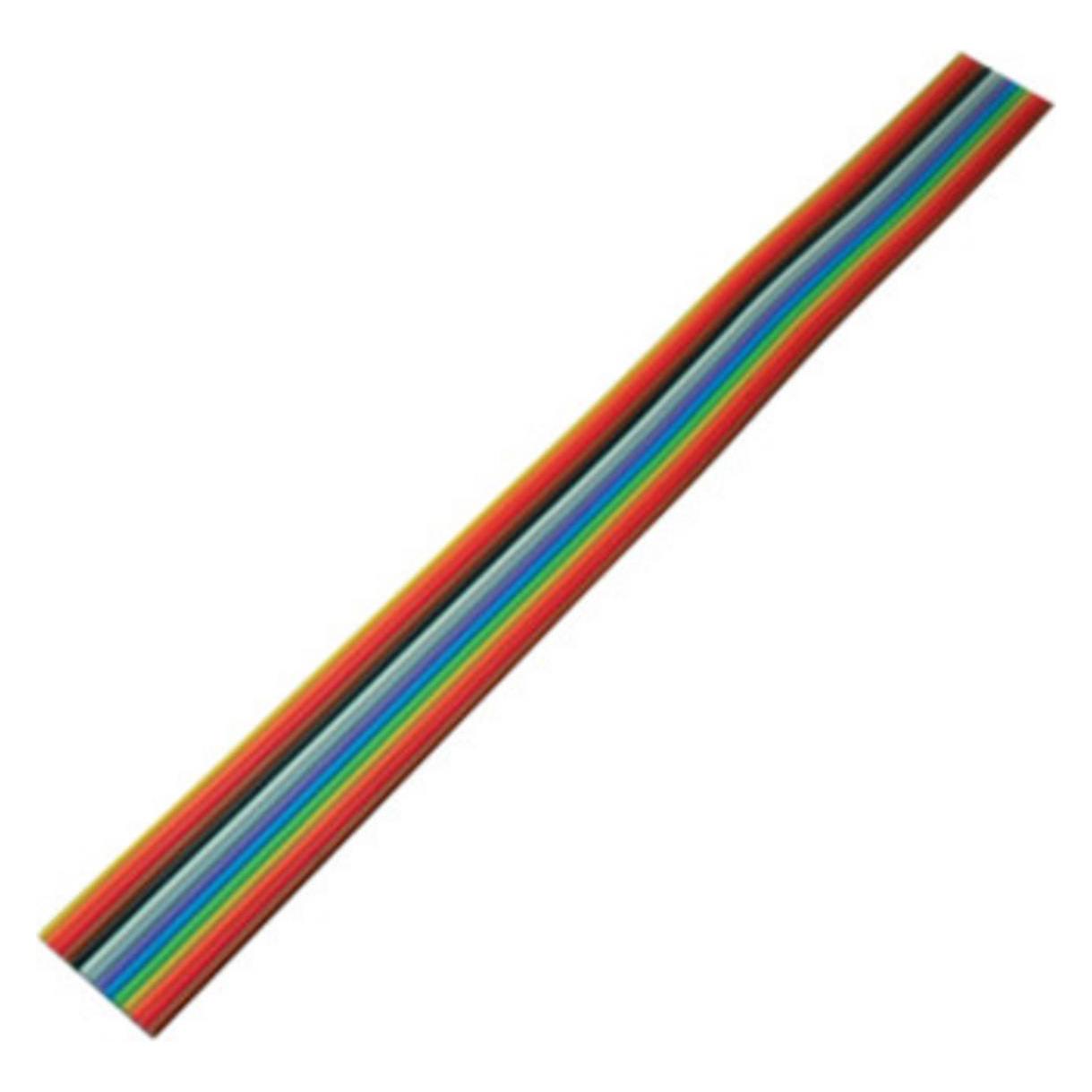 Shiverpeaks S/CONN maximum connectivity Flachkabel, farbig Raster 1,27 mm, 14 pin, 30,5m (79062)