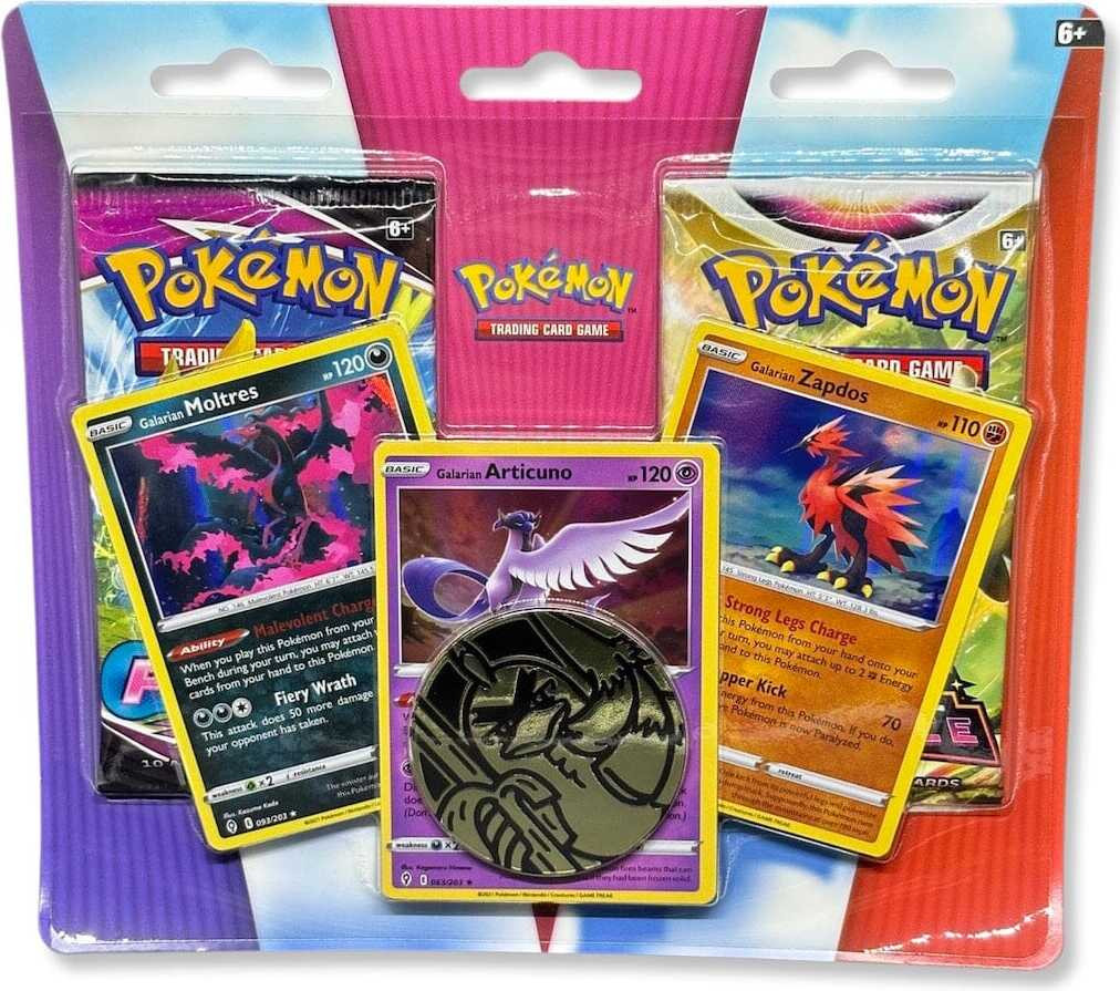 Pokemon Enhanced 2 Pack Blister Galarian Birds Engels - The Pokemon Company
