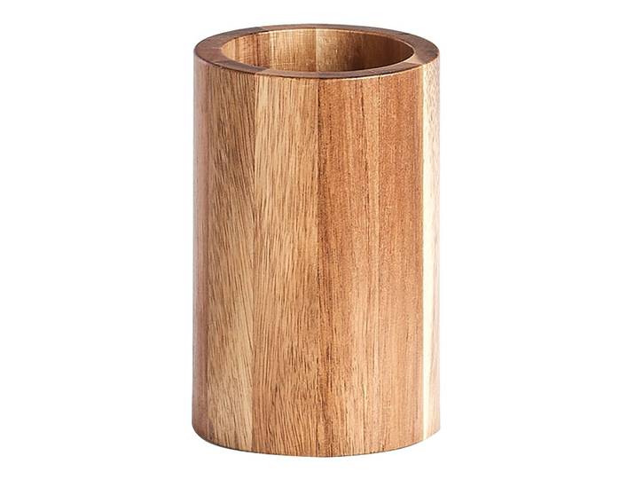 Zahnputzbecher Twisp Akazie, beschichet Braun Ø 7cm