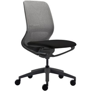 sedus Bürostuhl semotion net, em-821/006, grau / schwarz, Stoff / Netz, bis 130 kg