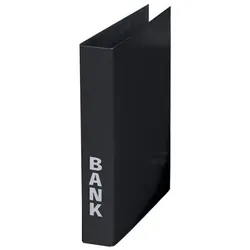 Pagna Bankordner »Basic Colours« schwarz, 5x32x25 cm
