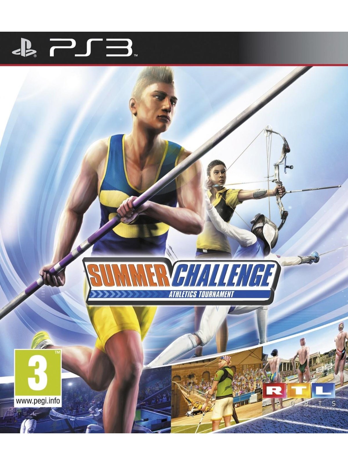 Summer Challenge - Athletics Tournament - Sony PlayStation 3 - Sport - PEGI 3