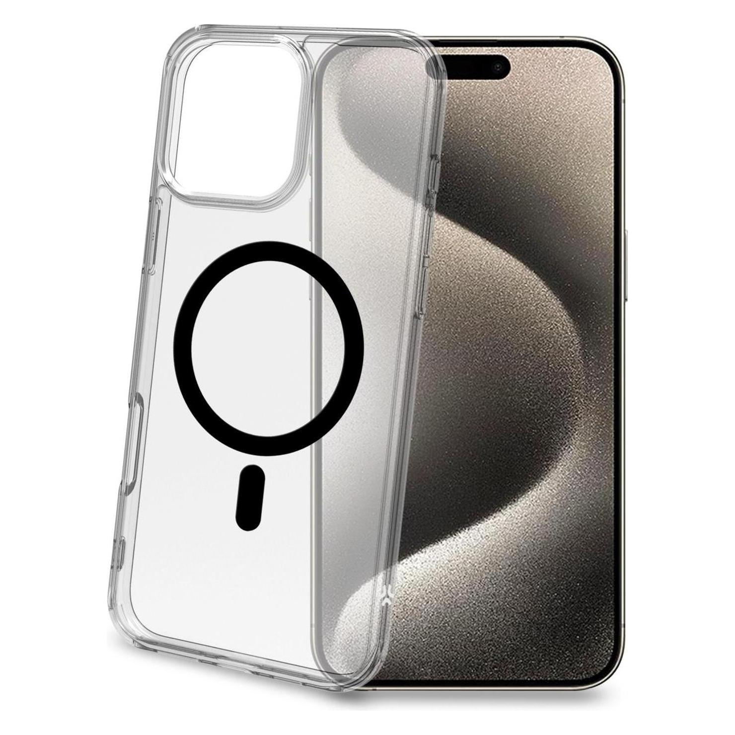 Celly GelSkinMag für iPhone 16 Pro Max (GELSKINMAG1115B)