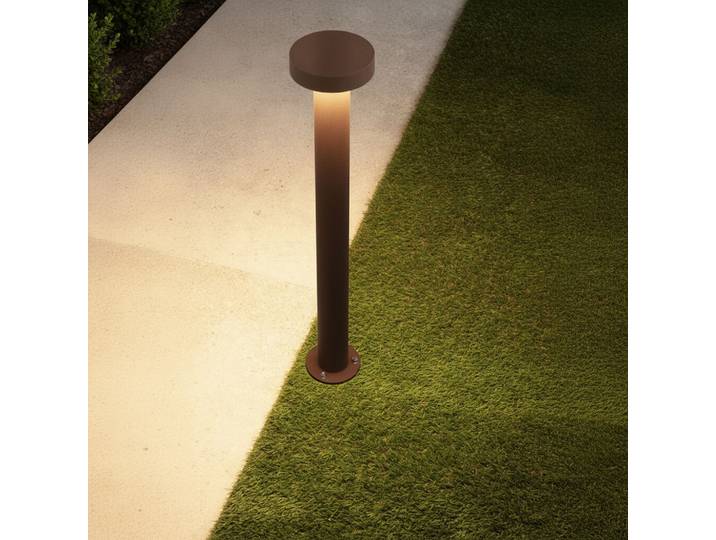 Desing tuinlamp Gong roestbruin 60cm - 2700K Lyora - 120828