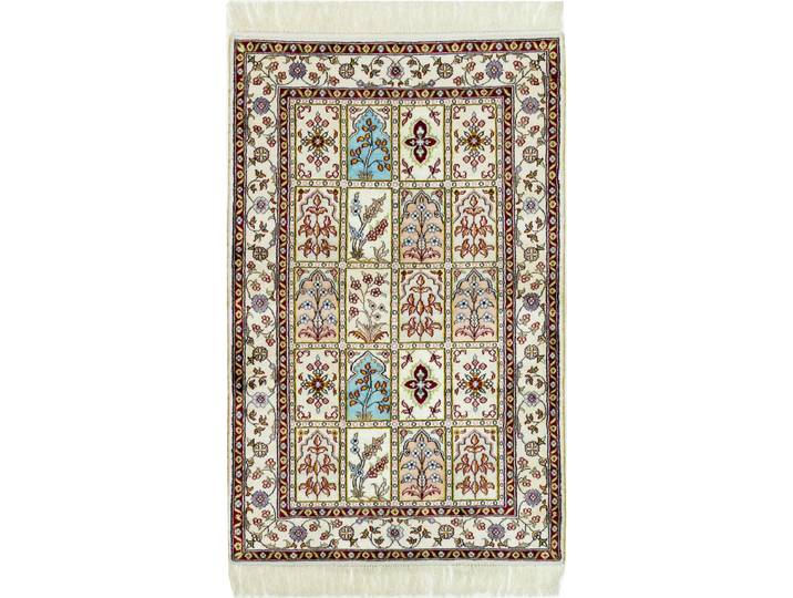 China Seide Teppich 75x121 Handgeknüpft Orientteppich Seide
