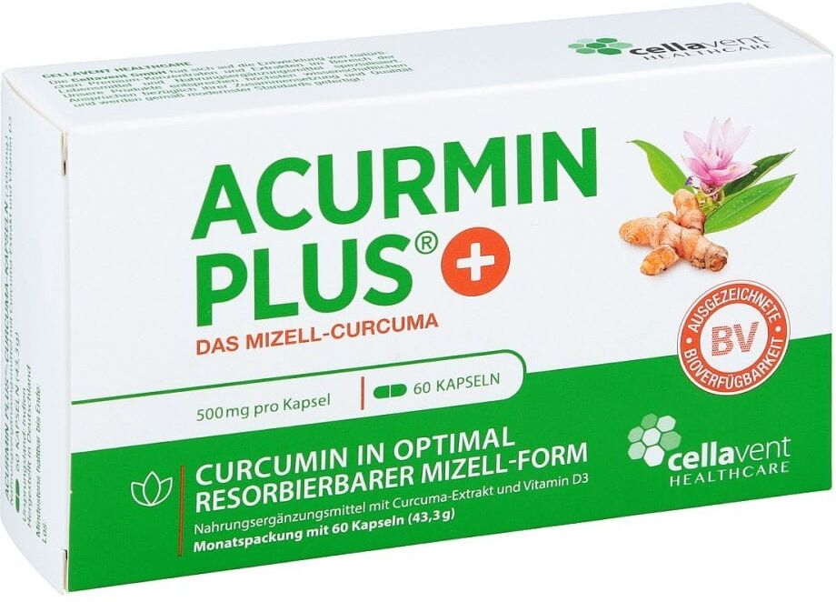 Acurmin Plus Das Mizell-curcuma Weichkapseln