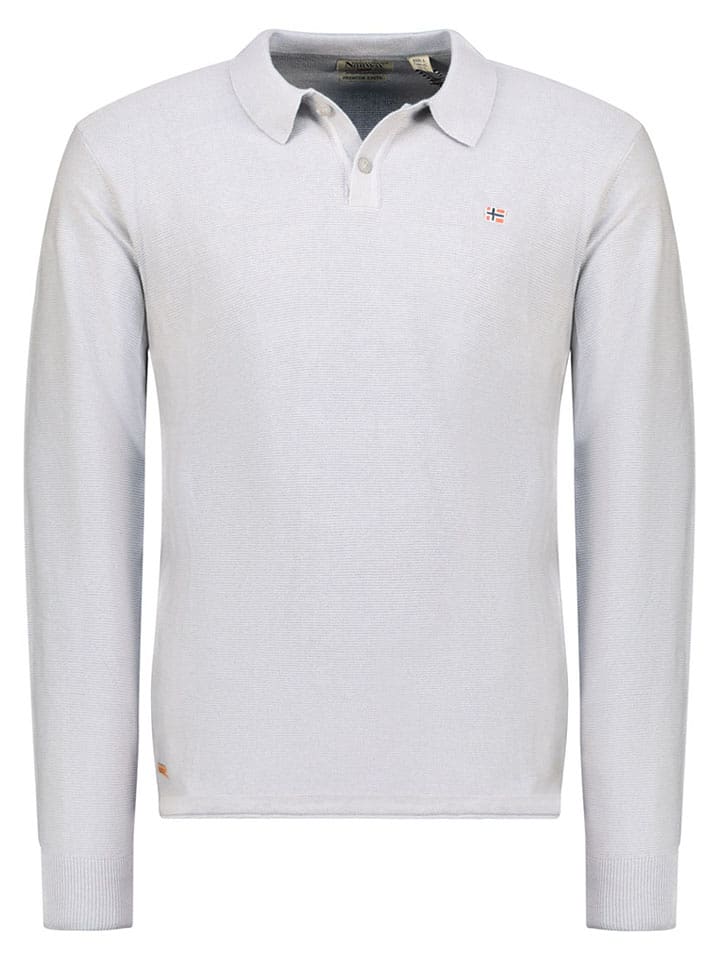 Geographical Norway Pullover "Fiji" in Hellgrau - L