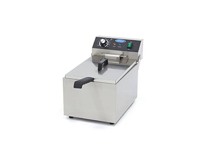 Maxima Gastro Fritteuse - 11 l - 1 Korb - Bis zu 1,4 kg Pommes