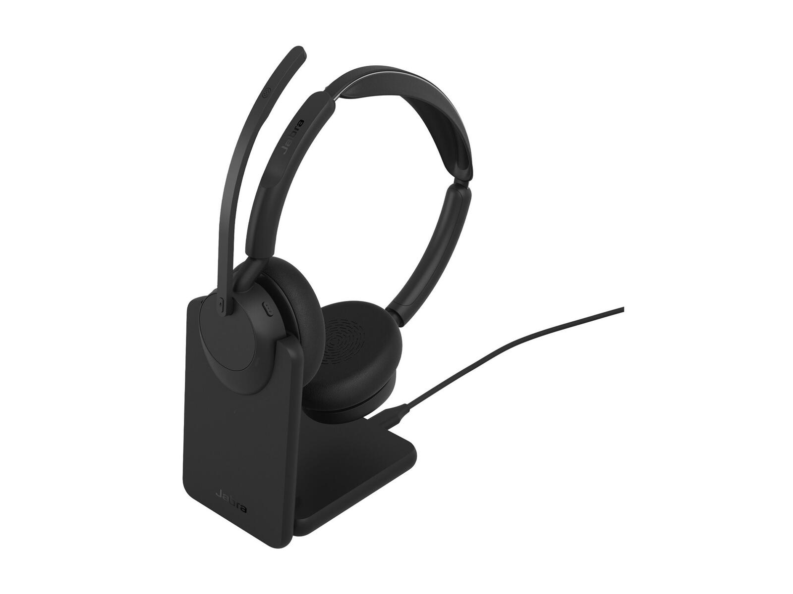 Jabra Evolve3 45 UC Stereo Headset On-Ear schwarz 34599-989-889