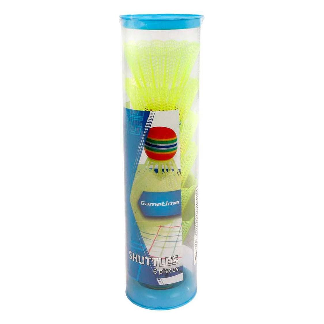 Hippo Gametime Nylon-Shuttle Gelb mit Schaumstoffkopf 6 Stk. (34851879)