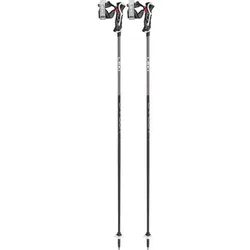 Leki  Carbon 14 3D - Skistöcke - Black/Grey - 135