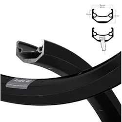 RYDE Felge Andra 40 Disc schwarz 27,5