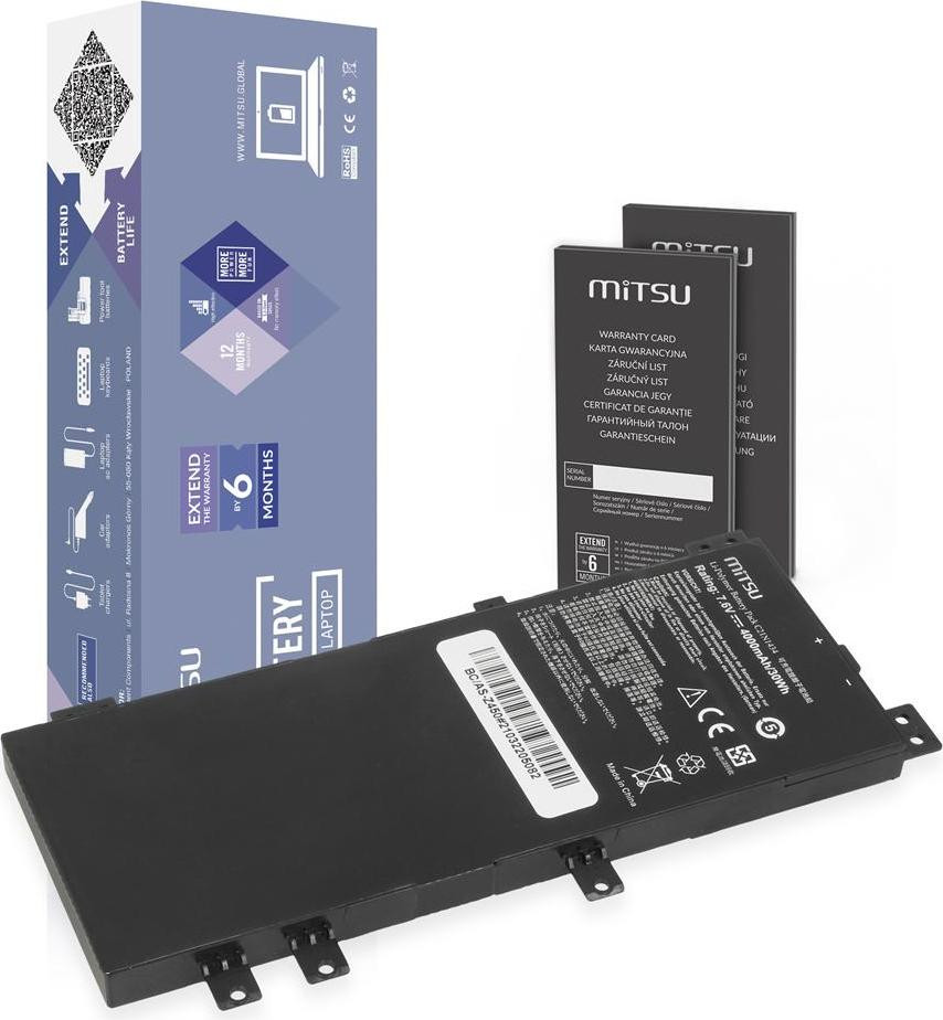 Mitsu C21N1434 batterij voor Asus Z450, Z550SA en Z550MA