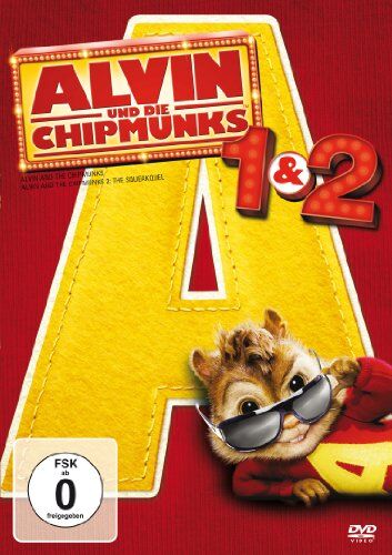 Tim Hill - Alvin und die Chipmunks 1 & 2 [2 DVDs] - Preis vom 10.10.2026 11:48:34 h