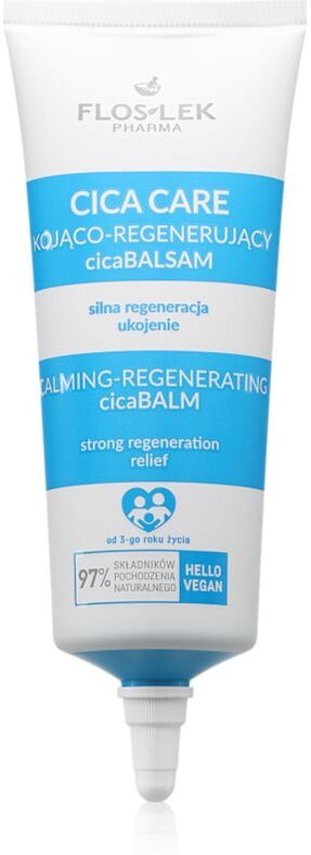FlosLek Pharma Cica Care Calming-Regenerating CicaBalm baume apaisant pour peaux sèches et sensibles 60 ml