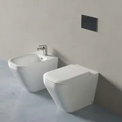 Ideal-Standard Tonic II Bidet-Armatur A6336AA verchromt, mit Ablaufgarnitur