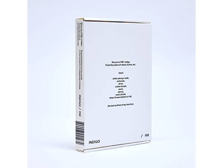 RM (Kim Nam-joon): Indigo (Book Edition)