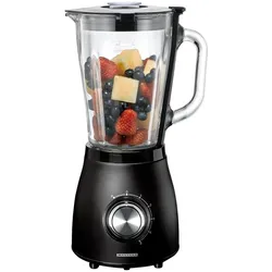 Melissa Blender kielichowy 1,5L 500W 16180133, Standmixer, Schwarz