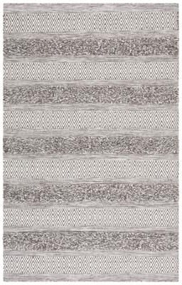 SAFAVIEH Handmade Vermont Hakima Rustic Boho Stripe Wool Rug
