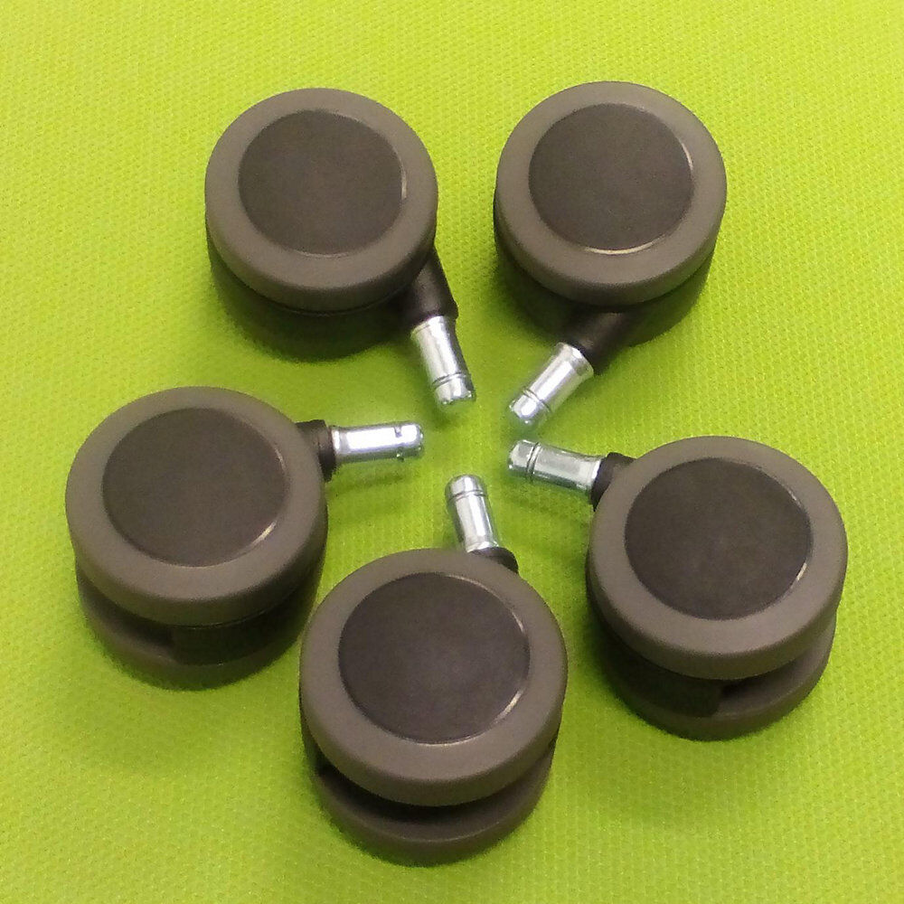 kaiserkraft Rollensatz, VE 5 Stück, für Hocker LARS, für harte Böden