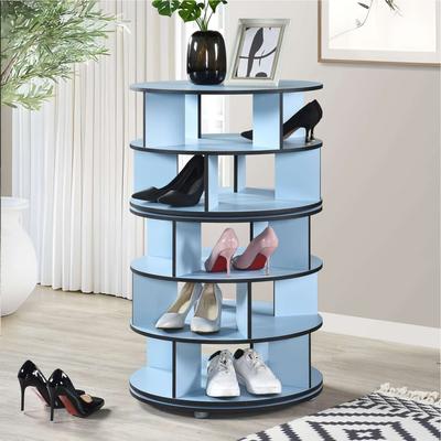 K&B Furniture 5-Tier Revolving Shoe Rack