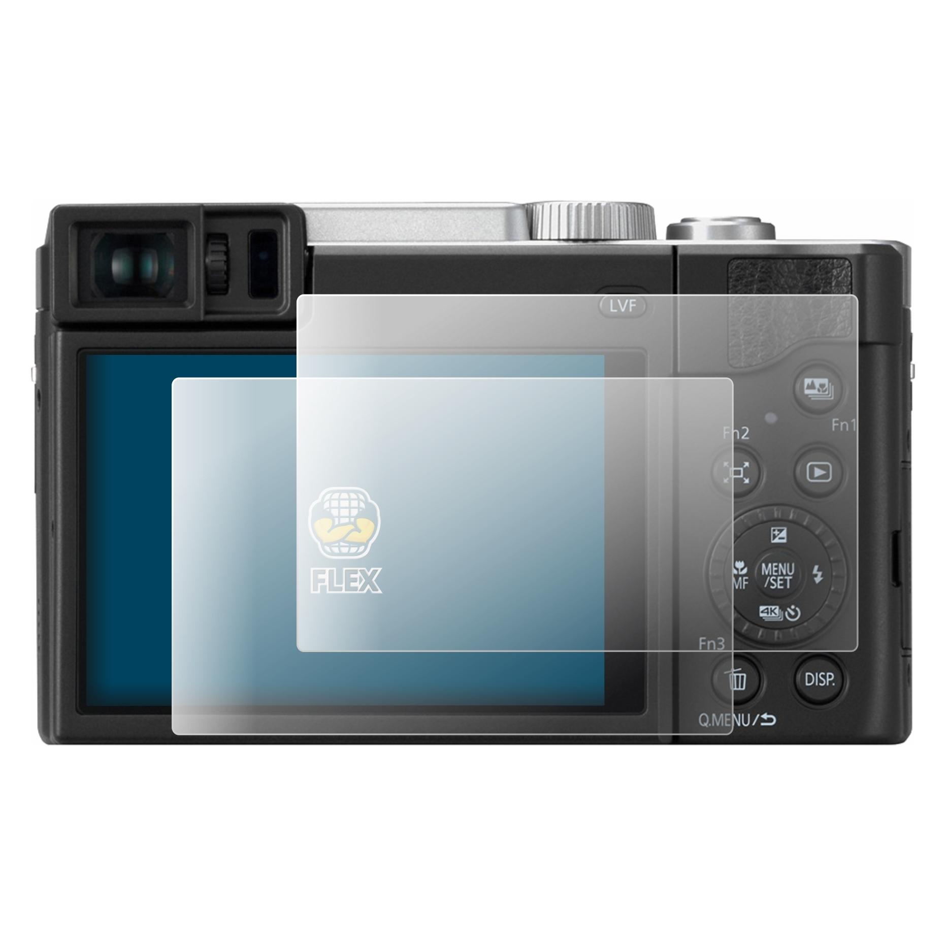 Brotect Fullscreen für Panasonic Lumix DC-TZ95D Super Zoom Schutzfolie Displayschutz Folie Klar Transparent (5149057)