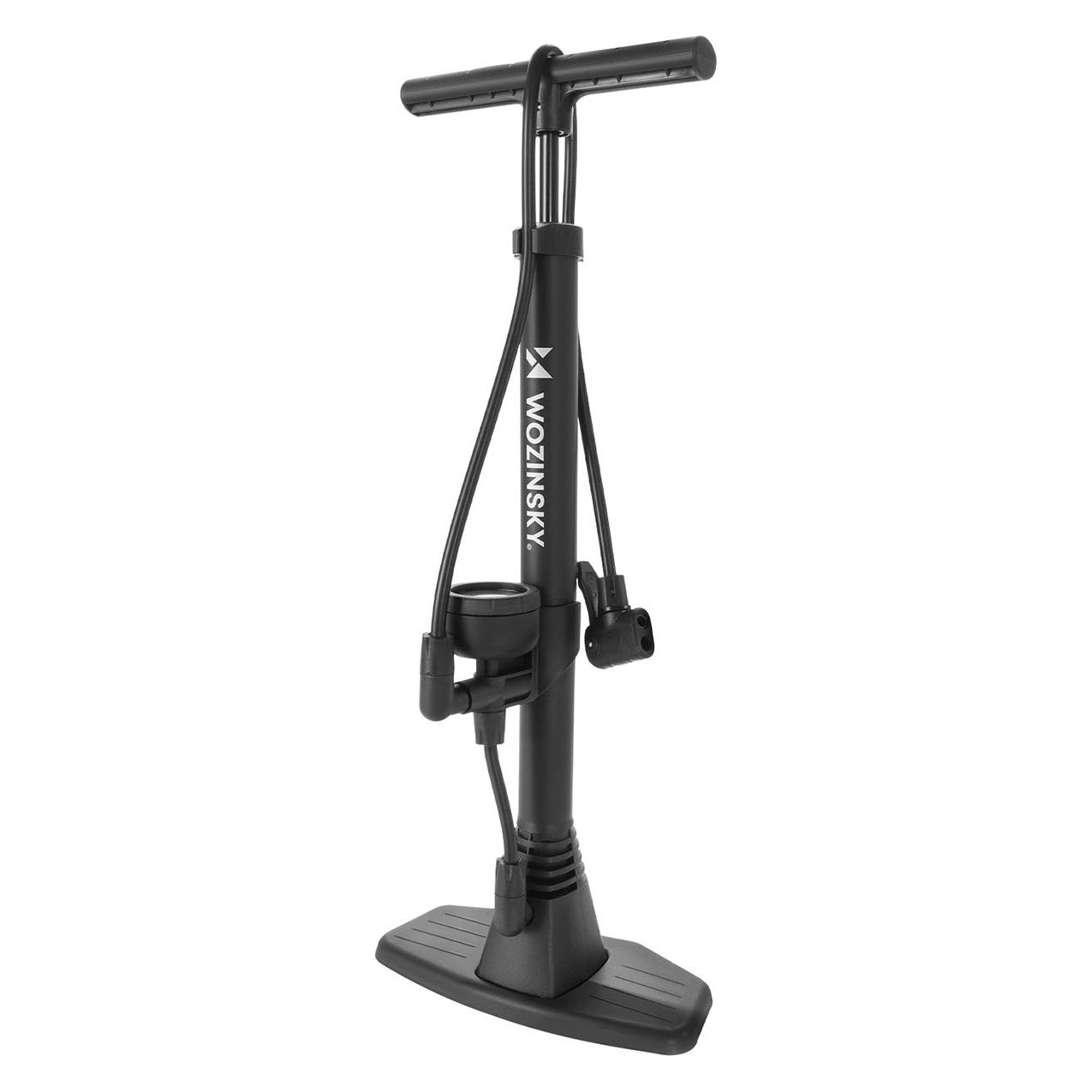 Wozinsky WPR-02 Standpumpe für Fahrräder - Schwarz (5907769380792)