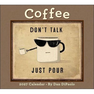 Coffee 2027 Deluxe Wall Calendar