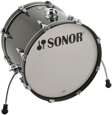 Sonor "18"x14" AQ2 Bass Drum TSB" Transparent Stain Black