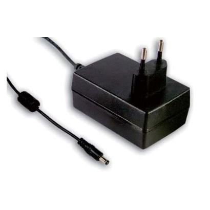 MeanWell 18W single output power supply 12V 1.5A plug in adaptor (GST18E12-P1J)