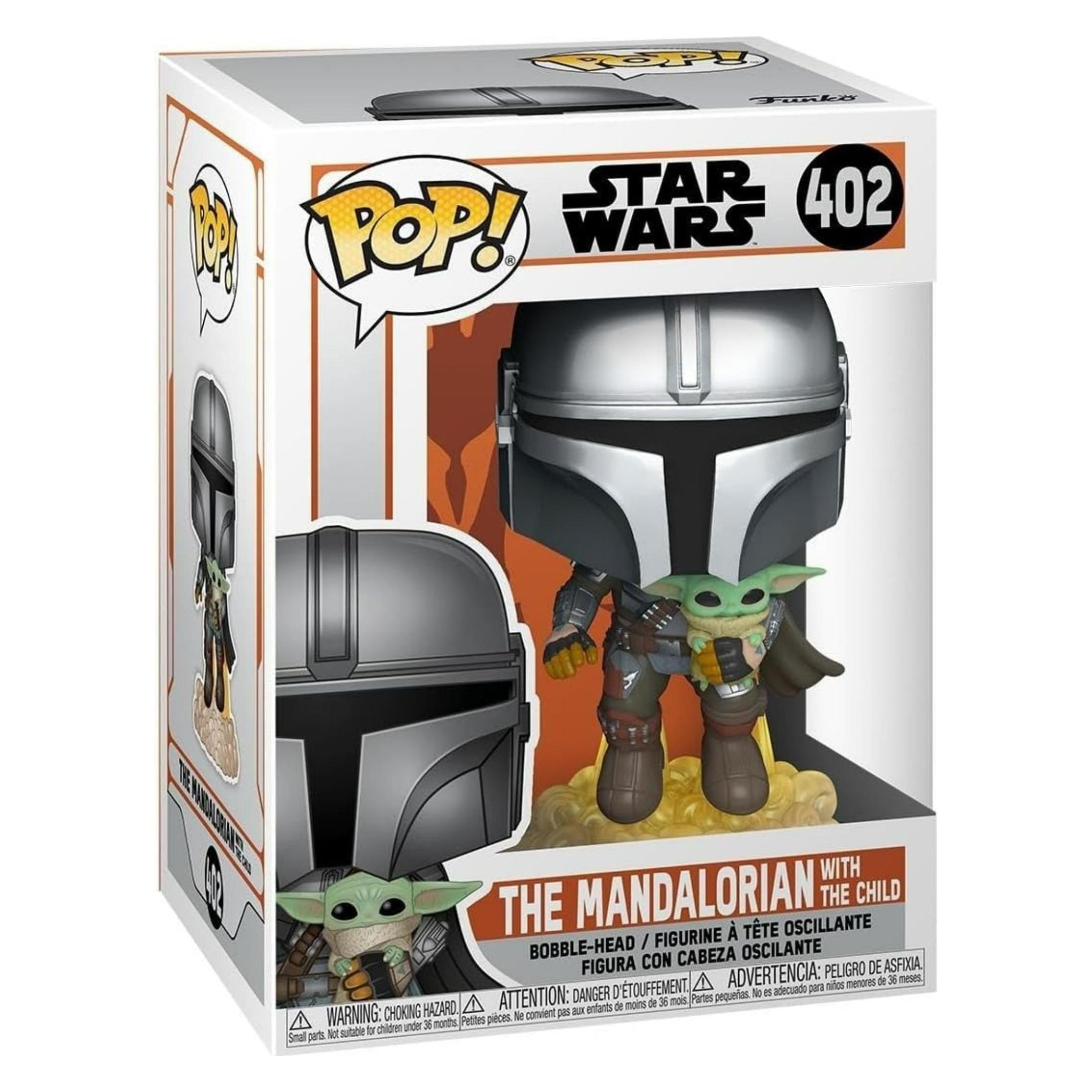 Funko POP! - Star Wars - The Mandalorian: Mando w. Jet Pack (34291)