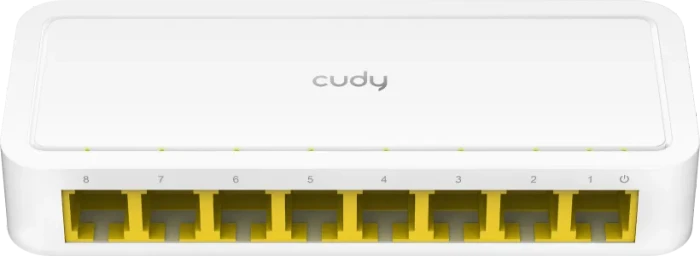 CUDY 8-Port 10/100 Mbps Desktop-Switch