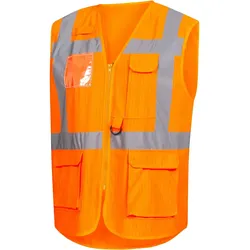 Warnweste Antistatisch "7118" - XXL - Orange