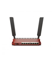 MikroTik RouterBOARD L009UiGS-2HaxD 8x Gigabit 1x 2.5 GB SFP 2,4 GHz AX USB Router WLAN 1 Gbps Kabellos (L009UIGS-2HAXD-IN)