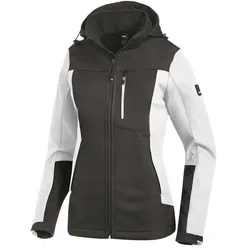 Damen Softshelljacke "JULIA" - XL - weiß/anthrazit