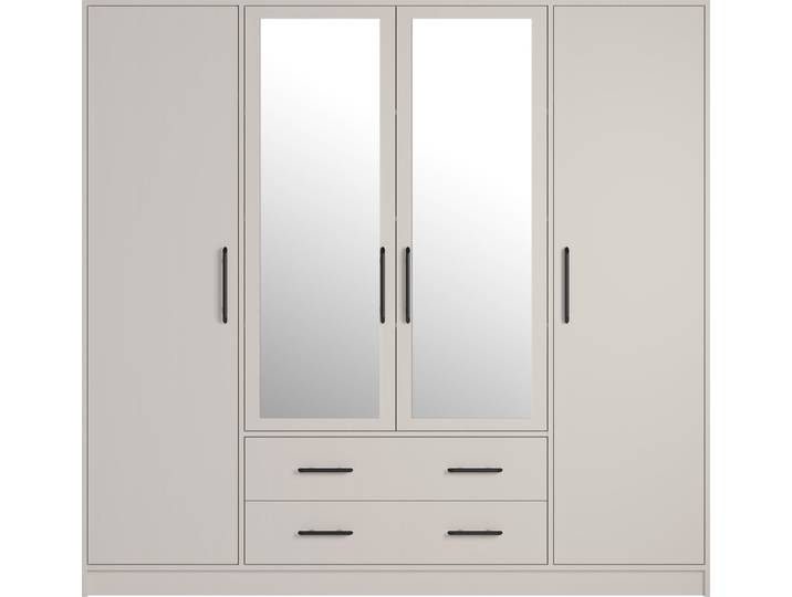 Kleiderschrank mit Spiegel – SMART 01 – Kaschmir