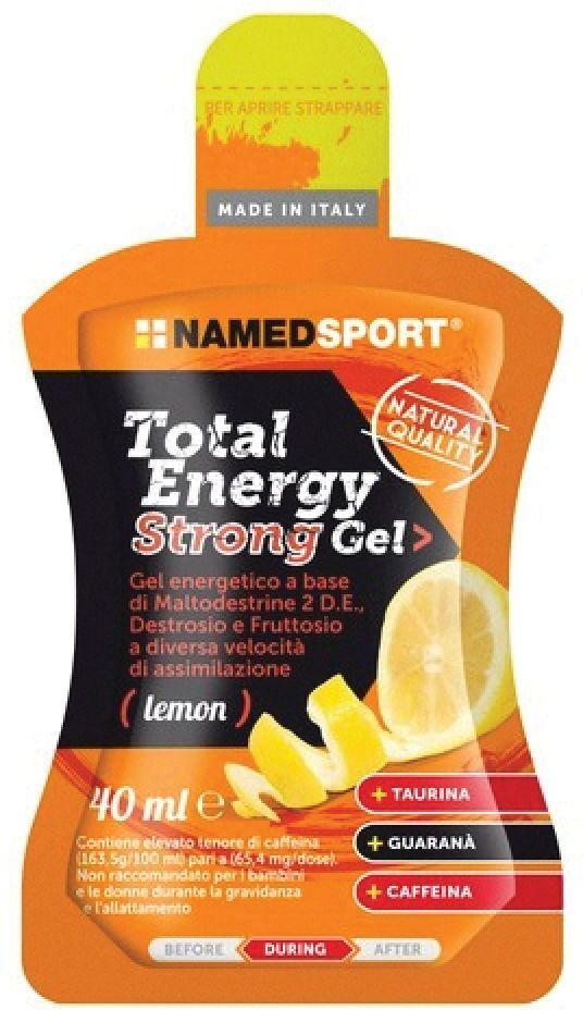 NAMEDSPORT Srl Named Sport, Total Energy Strong Gel, 40 ml
