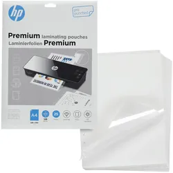 HP Laminierfolien glänzend 125 mikron A4