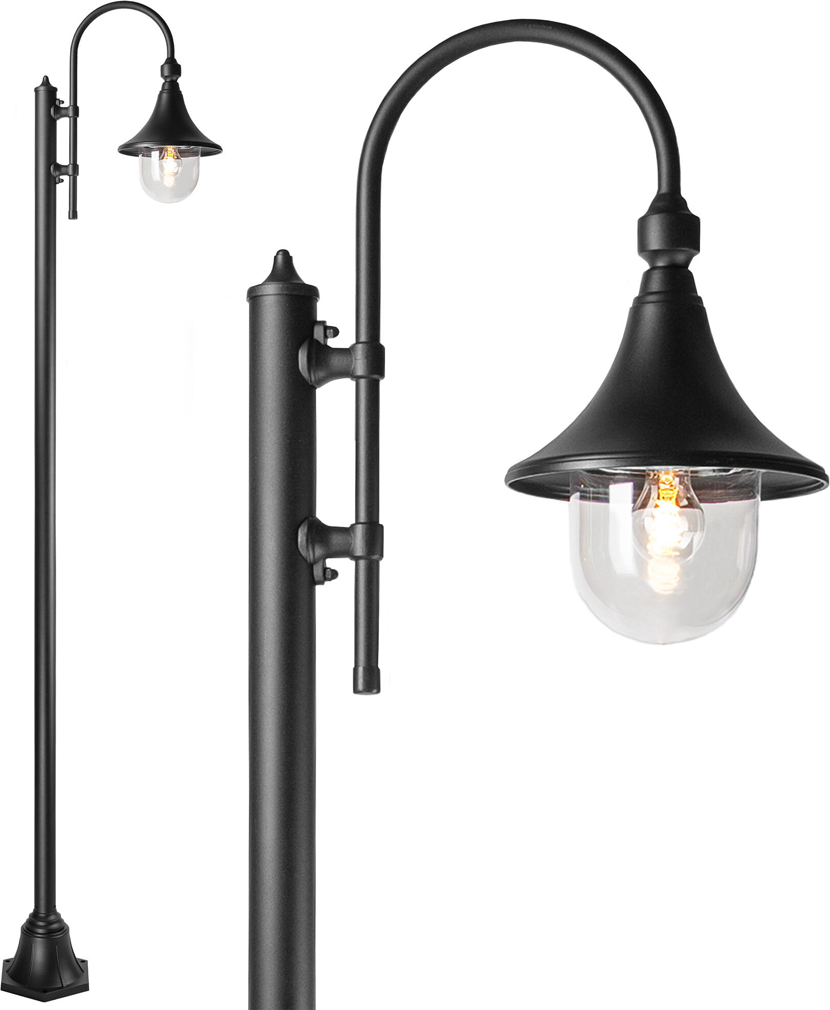 KS Verlichting 1-Lichts Lantaarnpaal Rimini