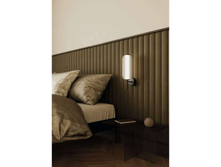Elma LED-Wandleuchte, gold, Höhe 44 cm - Aromas del Campo - Wohnzimmer - Design - Glas - Einflammig