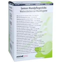 Lemon Mundpflege Sticks 25X3 St