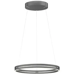 Neuhaus PURE LED-Pendelleuchte Pure-E-Loop Alu, Eisen, Stahl & Metall