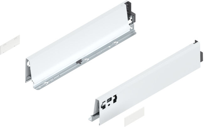 Blum TANDEMBOX Cadre, hauteur M 83 mm, LG 400 mm, gauche/droite, pour TANDEMBOX intivo/antaro, blanc soyeux (07453939)