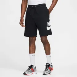NIKE Club Alumni Fitnessshorts Herren 010 - black/black/white 3XL