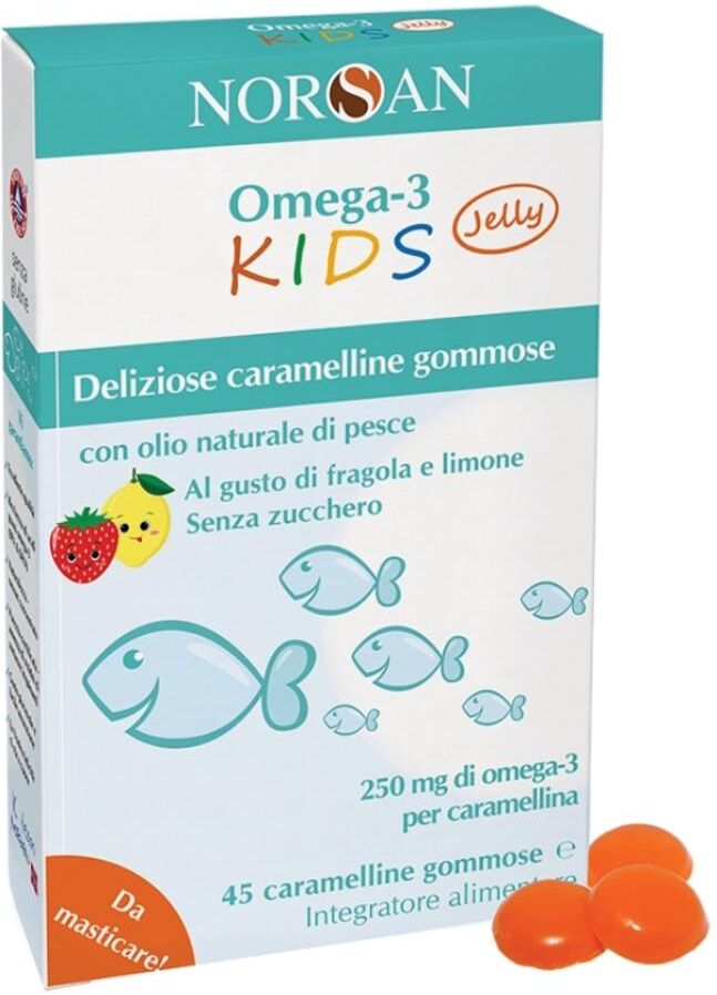 SAN OMEGA GmbH NORSAN OMEGA 3 KIDS CARAMELLIN