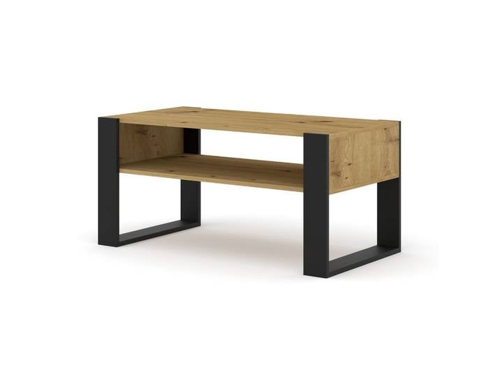 COUCHTISCH Artisan, Schwarz 100/47,5/50