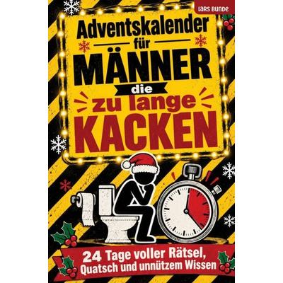 Adventskalender für Männer die zu lange kacken